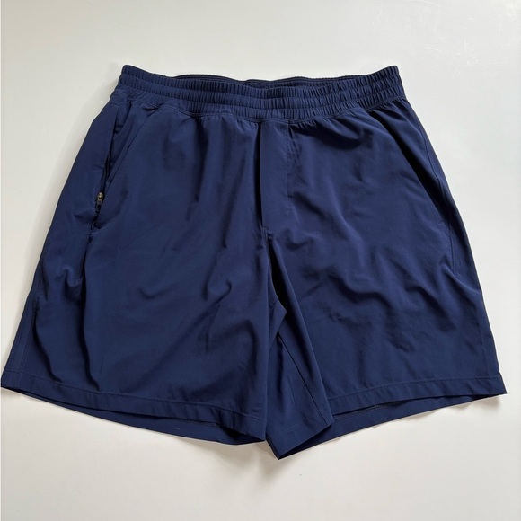 Lululemon Pace Breaker Linerless Shorts 7” Inseam Navy Size Large - Picture 1 of 9